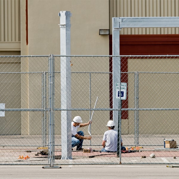 how much time can i rent the temporary fence for my construction site or event in Visalia California